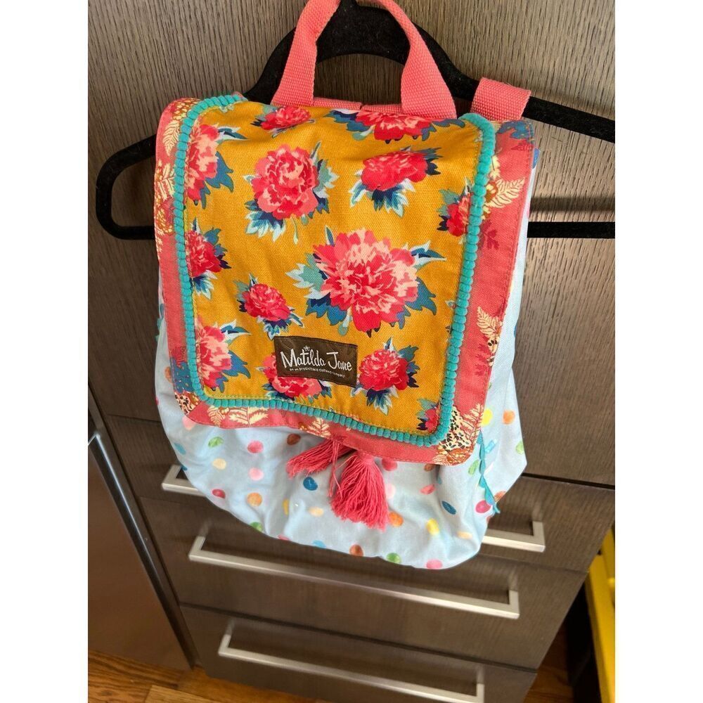 Matilda Jane Make a Splash Pool Beach Cinch Backpack‎ Bookbag